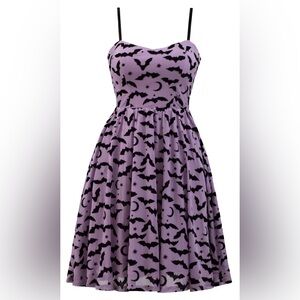 Spooky Bat Mesh Dress